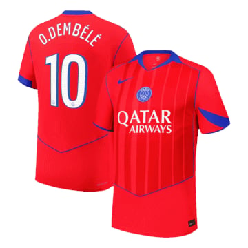 Men's Authentic Nike Paris Saint-Germain Third Jersey 25/26 O.DEMBÉLÉ #10