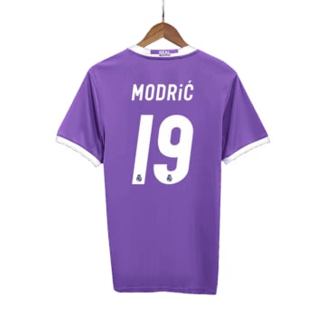 Men's Replica adidas Real Madrid Away Jersey 16/17 MODRIĆ #19