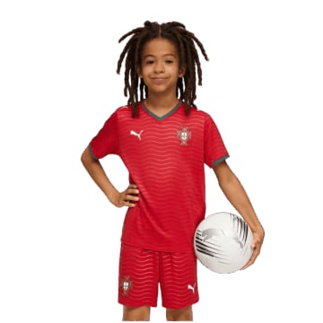 Kids Replica Puma Portugal Home Kit 2026