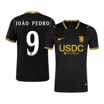 Men's Replica Nike Chelsea FC Away Jersey 26/27 JOÃO PEDRO #9