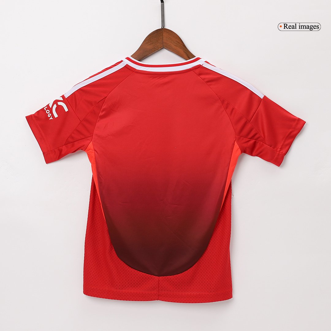 Kids Replica adidas Manchester United Home Kit 24/25 - Image 5