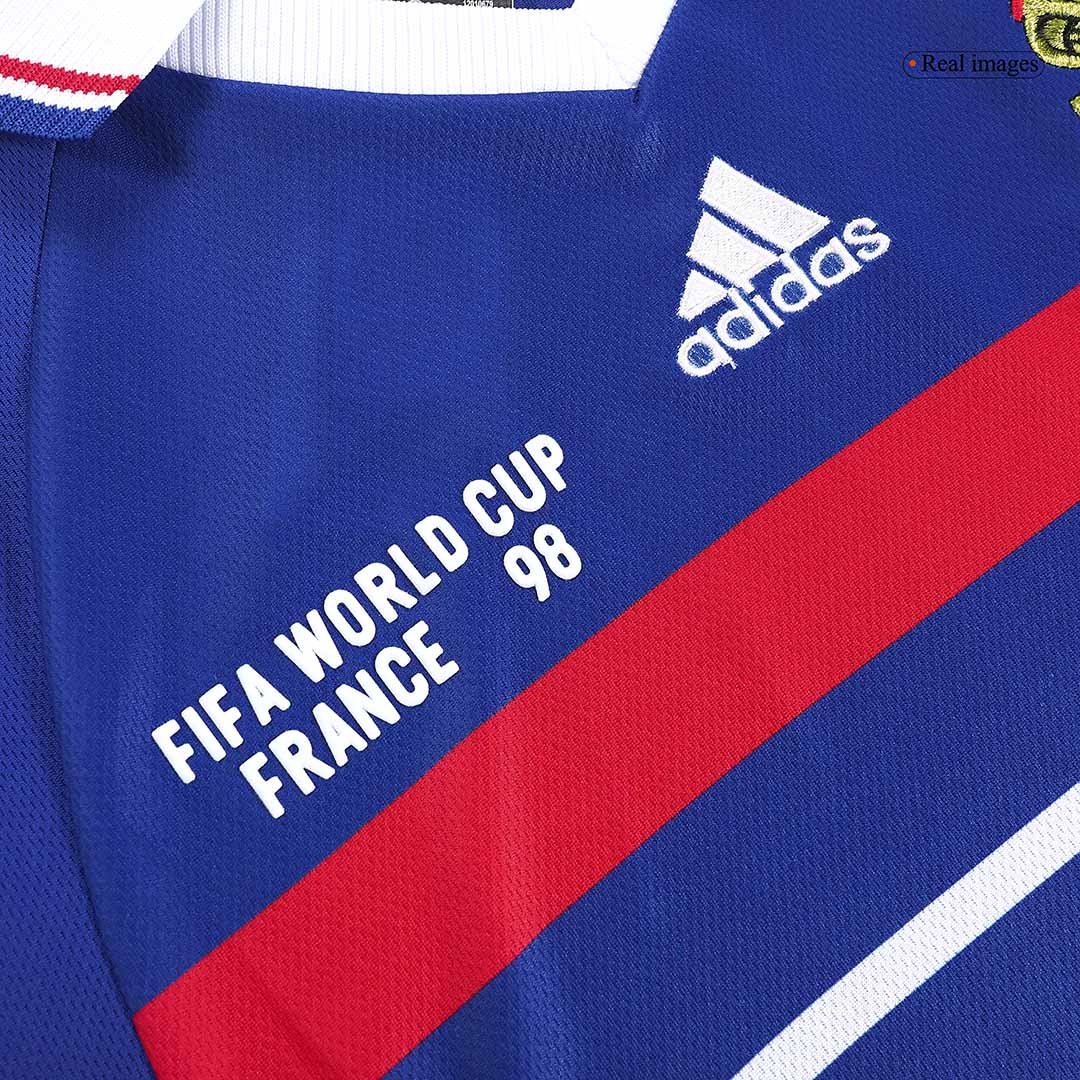 Retro Men's France Home Jersey 1998 - Image 5
