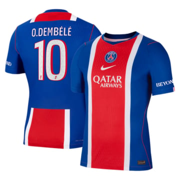 Men's Authentic Nike Paris Saint-Germain Home Jersey 26/27 O. DEMBÉLÉ #10