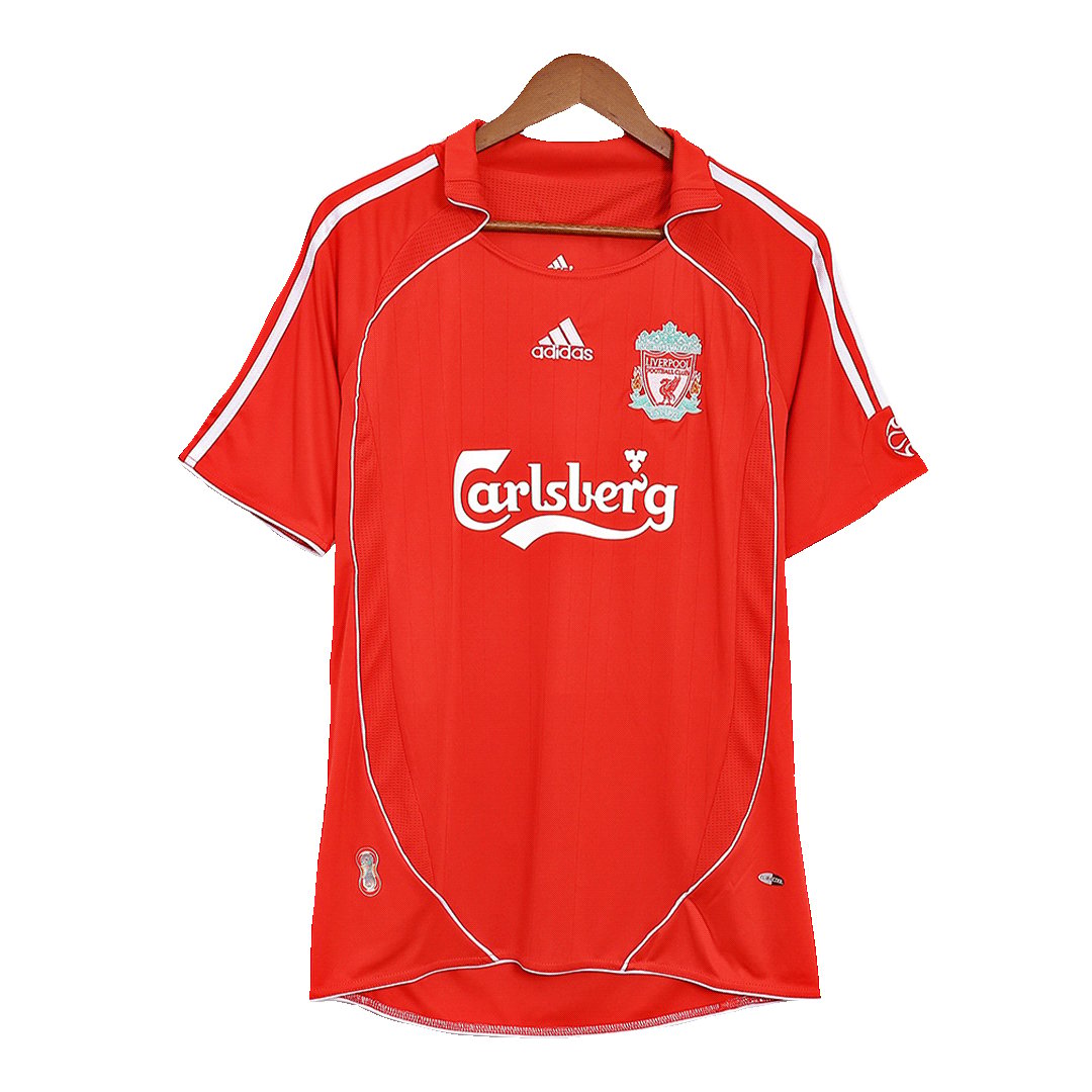 Men's Replica adidas Liverpool Home Jersey 06/07