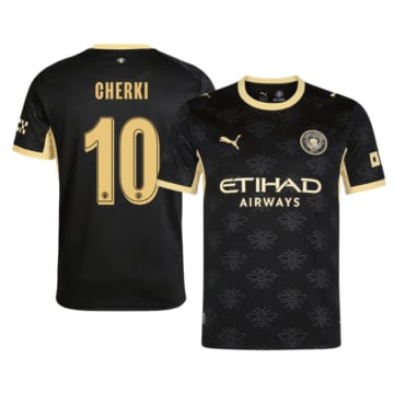 Men's Replica Puma Manchester City Away Jersey 26/27 CHERKI #10