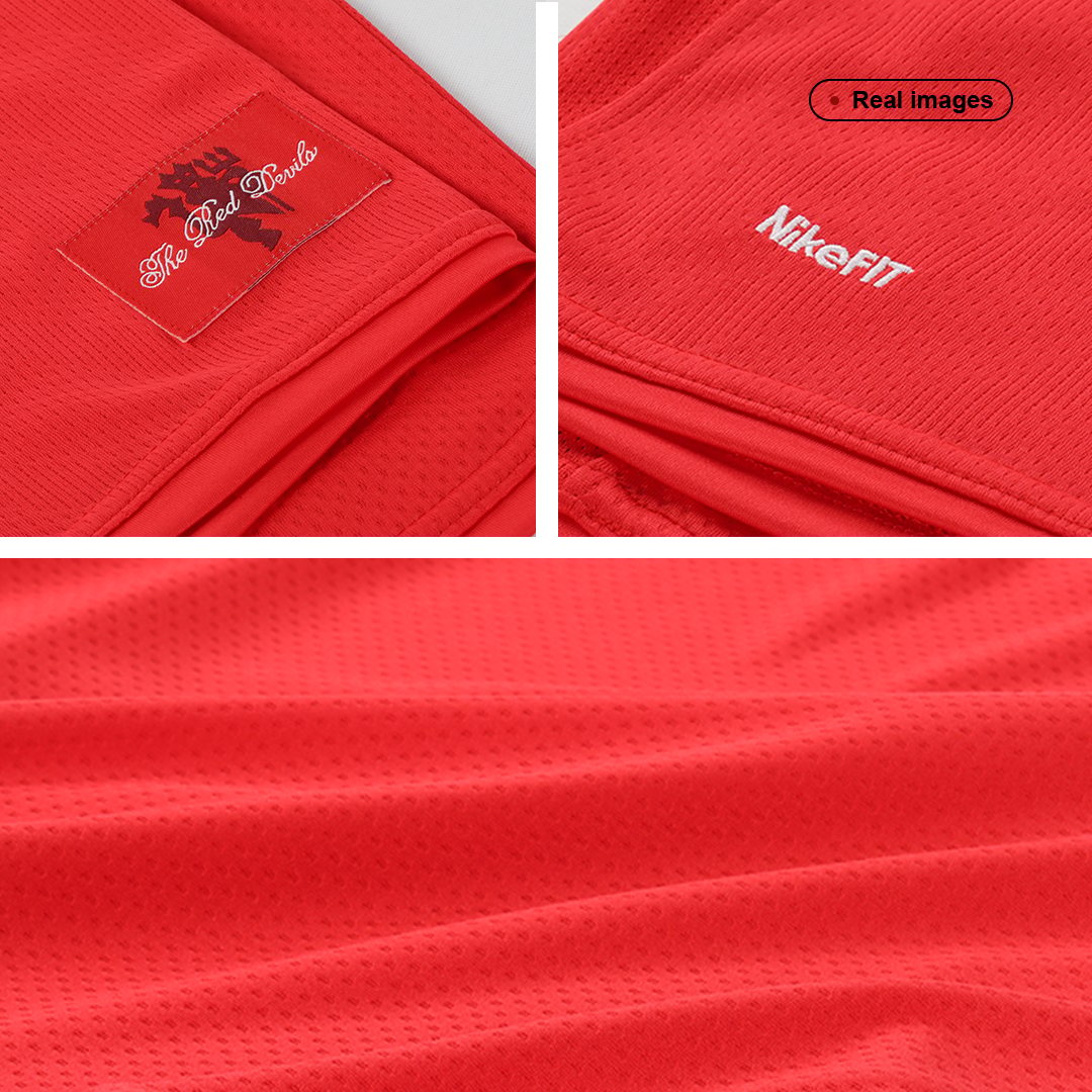 Men's Manchester United ROONEY #10 Home Jersey 07/08 - Image 7