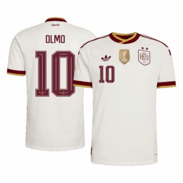 Men's Spain OLMO #10 Away Player Version Jersey 2026