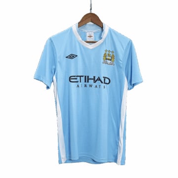 Men's Replica Umbro Manchester City Home Jersey 11/12
