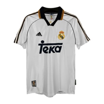 Men's Replica adidas Real Madrid Home Jersey 99/00