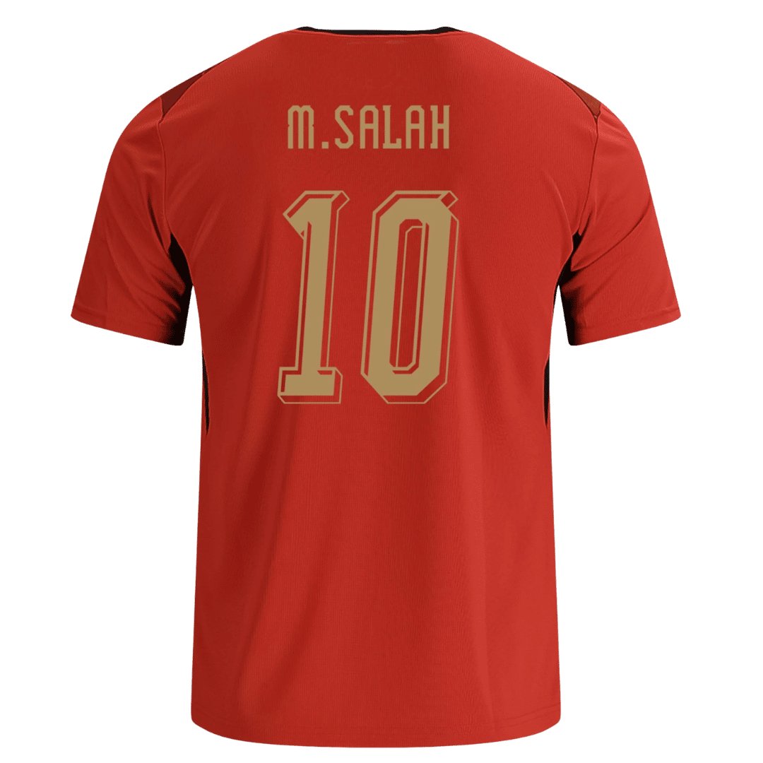 Men's Replica Puma Egypt Home Jersey 2026 M.SALAH #10 - Image 2