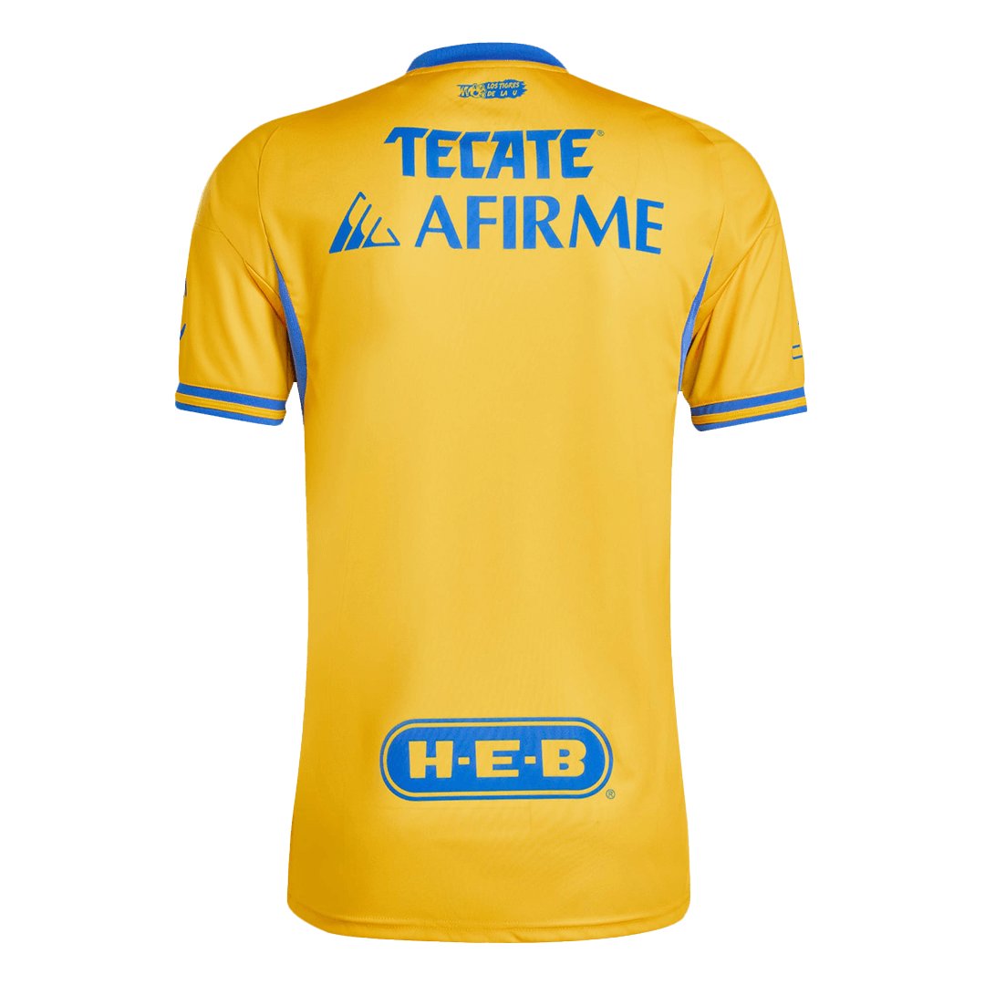 Men's Replica adidas Tigres UANL Home Jersey 25/26 - Image 2
