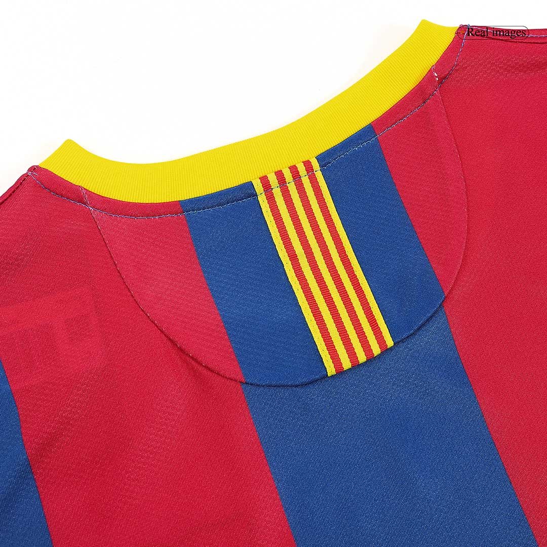 Men's Replica Nike Barcelona Home Jersey 10/11 PUYOL #5 - Image 9