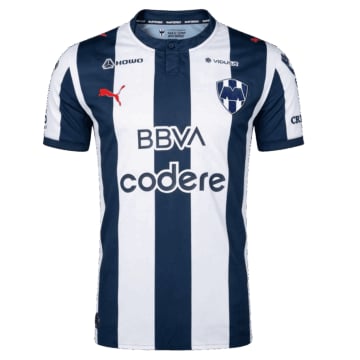 Men's Replica Puma CF Monterrey Home Jersey 26/27