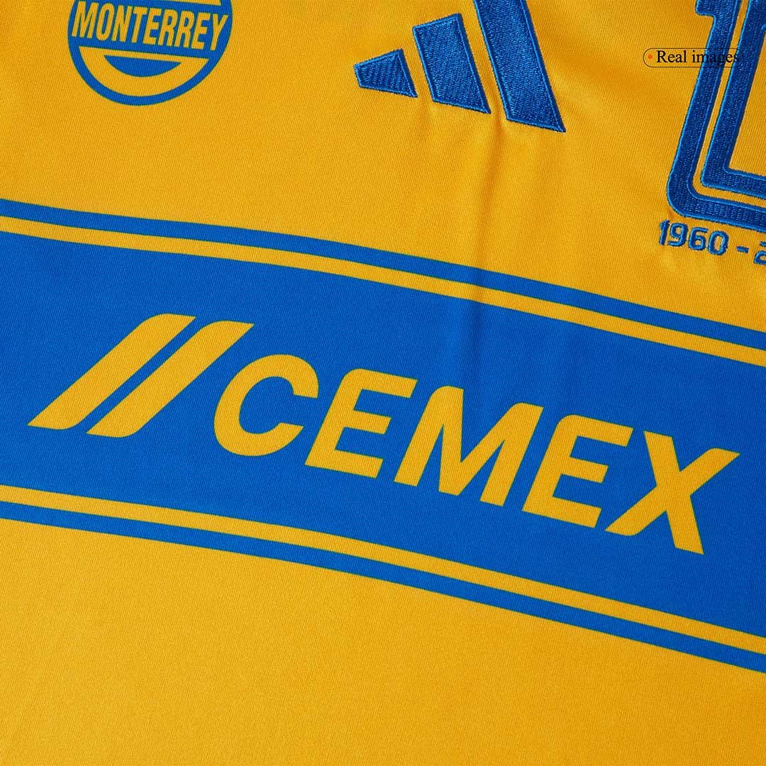 Men's Replica adidas Tigres UANL Home Jersey 25/26 - Image 11