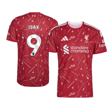 Men's Authentic Nike Liverpool Home Jersey 26/27 ISAK #9