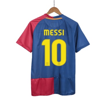 Men's Replica Nike Barcelona Home Jersey 08/09
