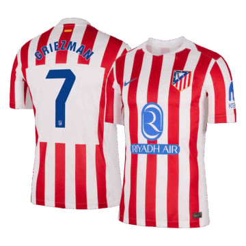 Men's Replica Nike Atletico de Madrid Home Jersey 25/26 GRIEZMANN #7