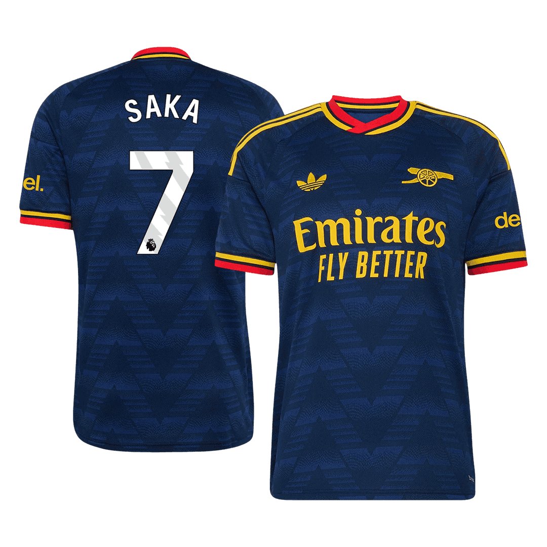 Men's Replica adidas Arsenal Away Jersey 26/27 SAKA #7