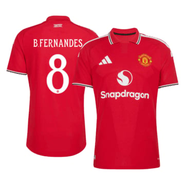 Men's Authentic adidas Manchester United Home Jersey 26/27