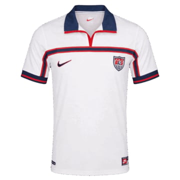 Men's Replica Nike USMNT Home Jersey 1998