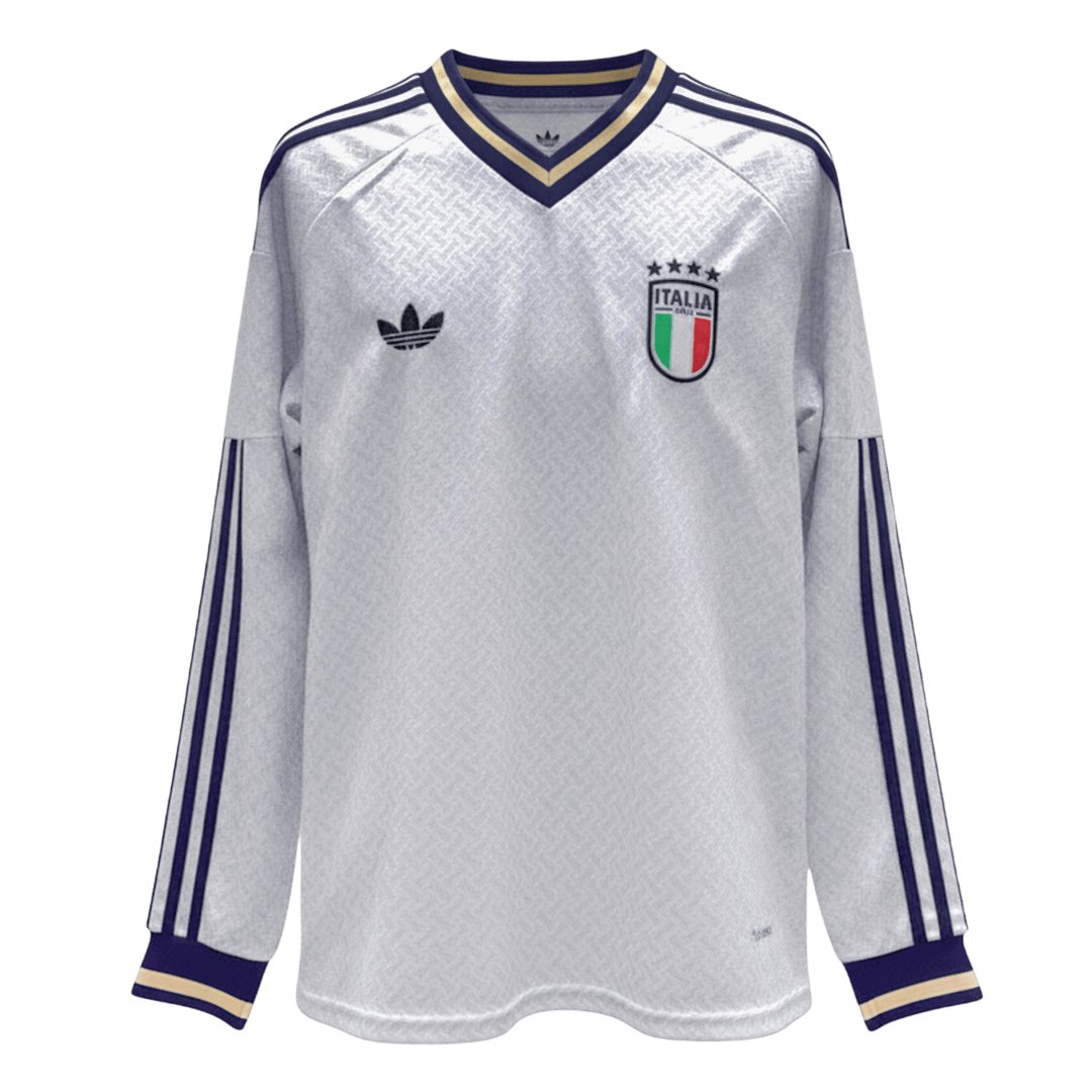 Men's Replica adidas Italy Away Long Sleeve Jersey 2026 - Image 2