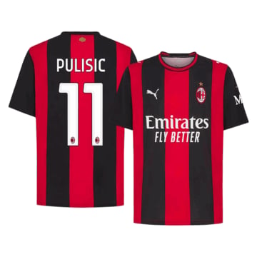 Men's Replica Puma AC Milan Home Jersey 26/27 PULISIC #11
