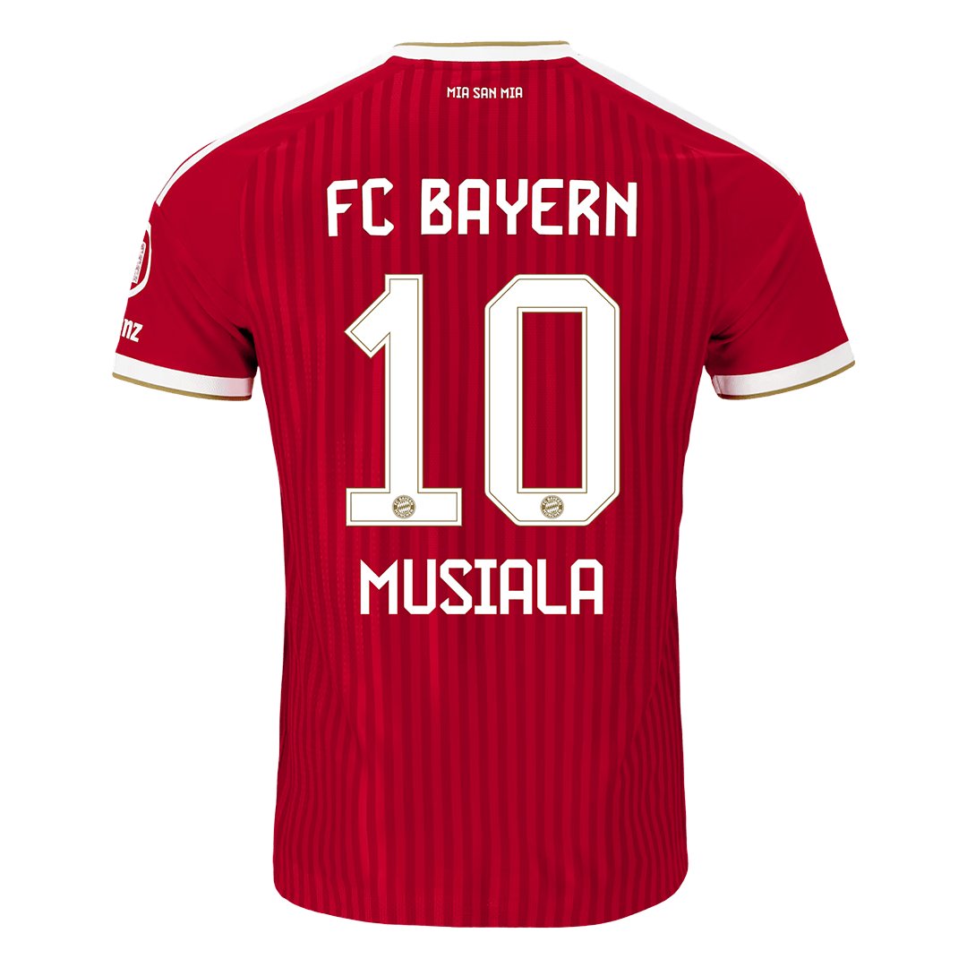 Men's Authentic adidas Bayern Munich Home Jersey 26/27 MUSIALA #10 - Image 2