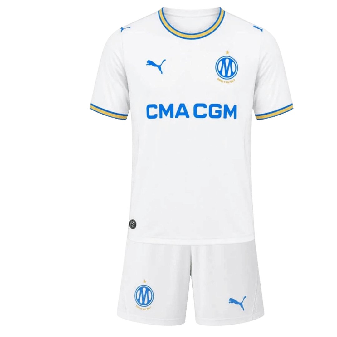 Kid's Olympique Marseille Home Kit 26/27