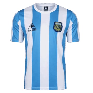 Men's Replica adidas Argentina Home Jersey 1986