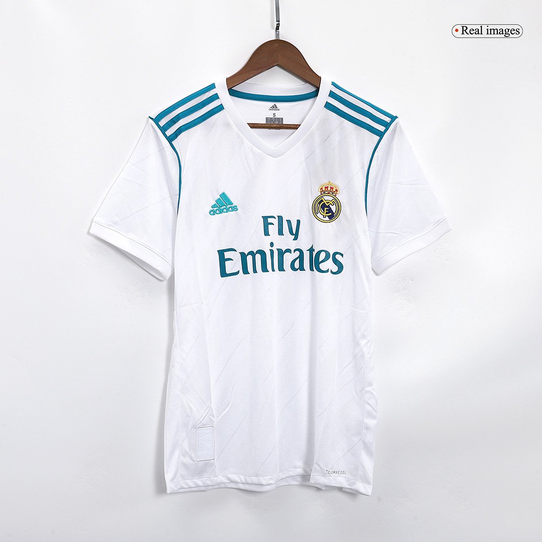 Retro Men's Real Madrid Home Jersey 17/18