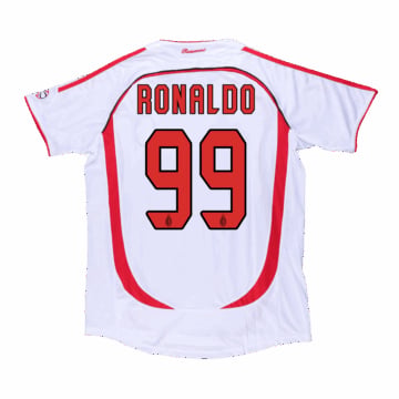 Men's Replica adidas AC Milan Away Jersey 06/07 RONALDO #99
