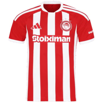 Men's Replica adidas Olympiacos Home Jersey 26/27