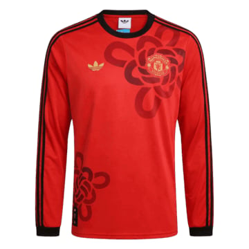 Men's Replica adidas Manchester United Special Long Sleeve Jersey 25/26