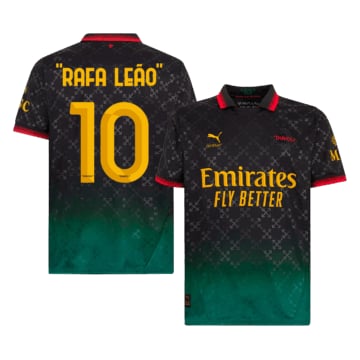 Men's Replica Puma AC Milan Fourth Jersey 24/25 "RAFA LEÃO" #10