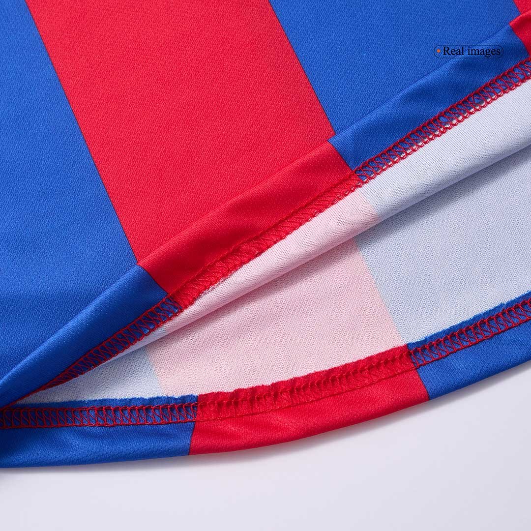 Men's Replica Nike Barcelona Home Jersey 01/02 - Image 9