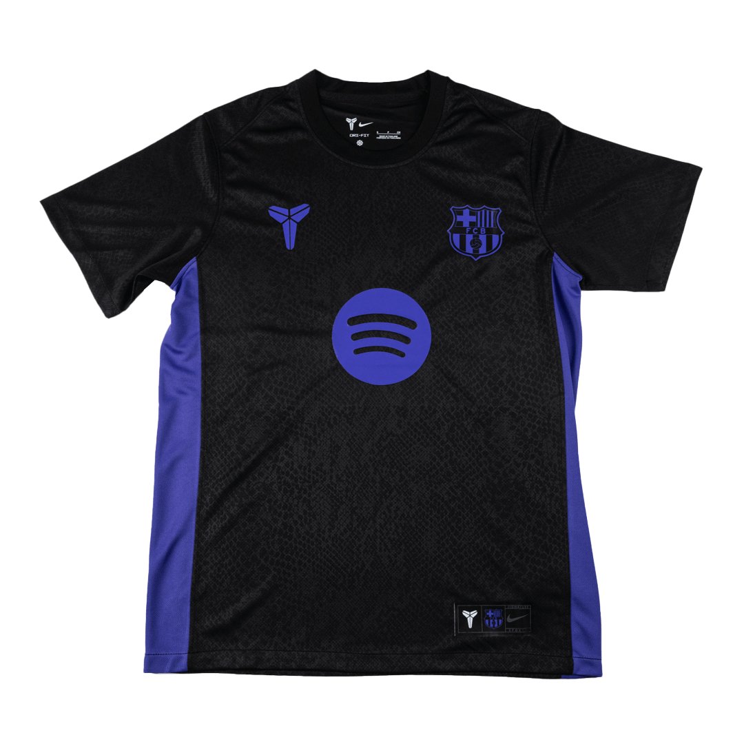 Men's Replica Nike Barcelona Pre-Match Training Jersey 25/26 - Image 3