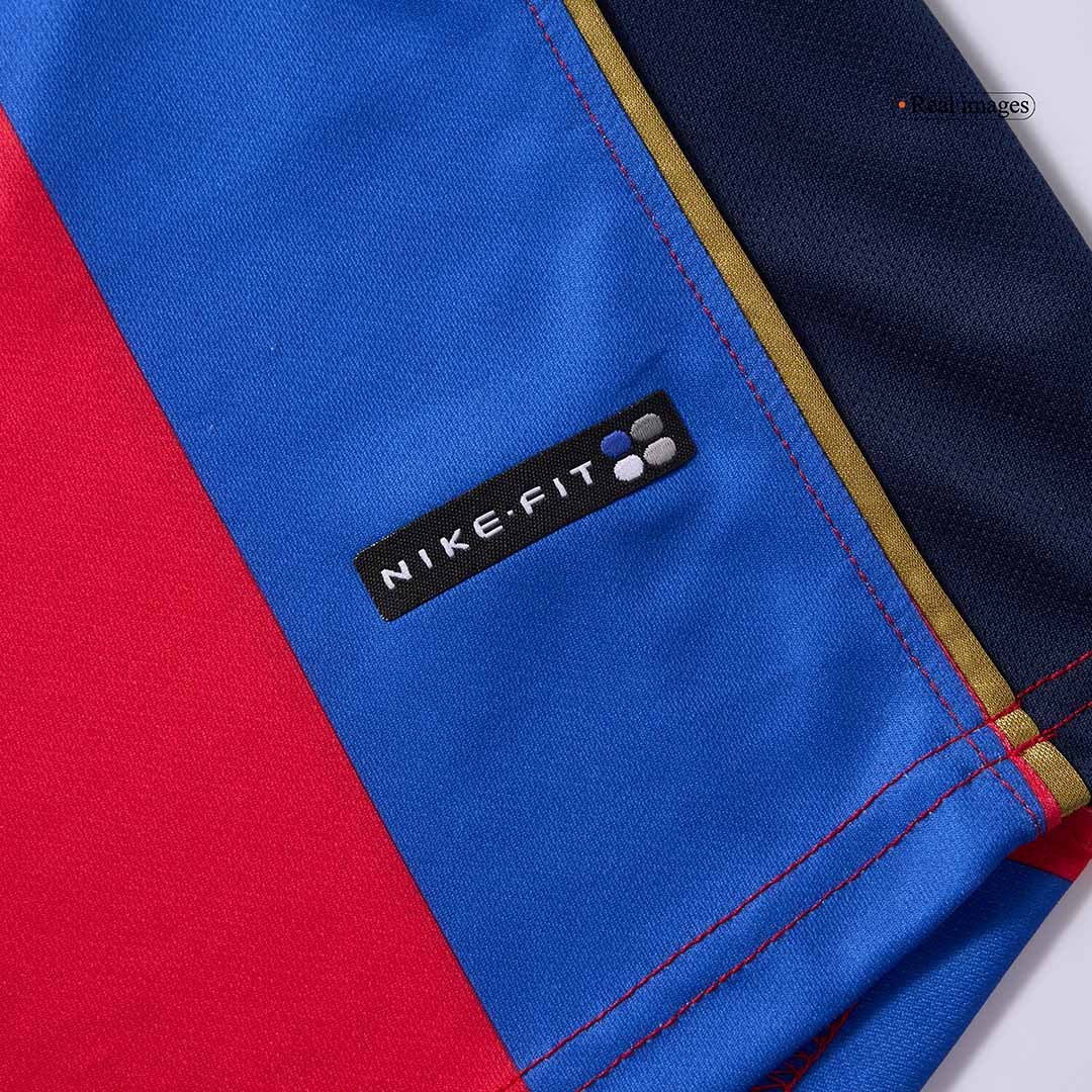 Men's Replica Nike Barcelona Home Jersey 01/02 - Image 8