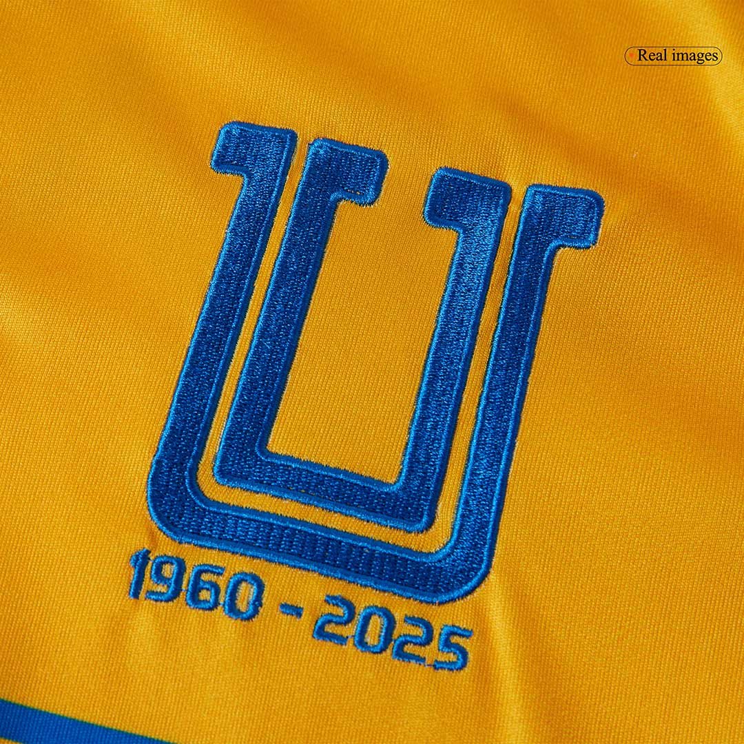 Men's Replica adidas Tigres UANL Home Jersey 25/26 - Image 8