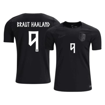Men's Replica adidas Norway Away Jersey 2026 BRAUT HAALAND #9
