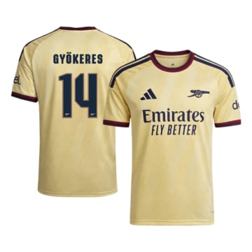 Men's Replica adidas Arsenal Third Jersey 26/27 GYÖKERES #14