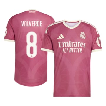 Men's Authentic adidas Real Madrid Third Jersey 26/27 VALVERDE #8