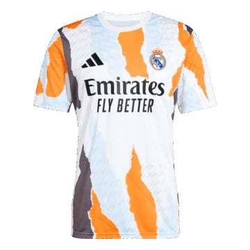 Men's Replica adidas Real Madrid Pre-Match Training Jersey 24/25