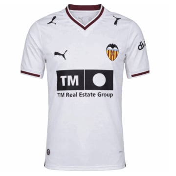 Men's Replica adidas Valencia Home Jersey 26/27