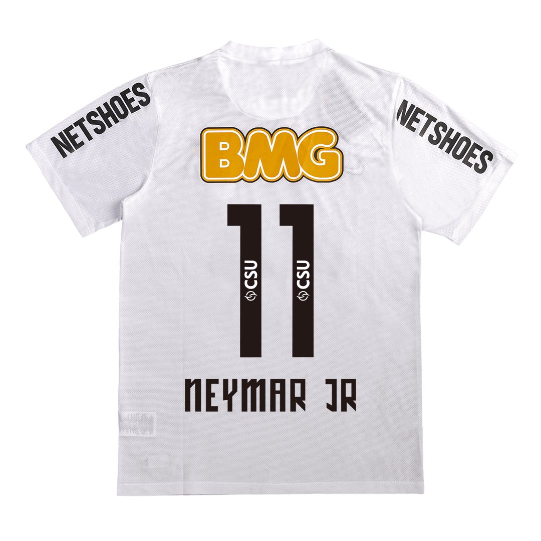 Men's Santos FC NEYMAR JR #11 Home Jersey 2012