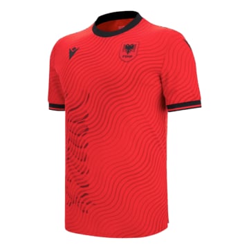 Men's Replica Macron Albania Home Jersey 2026