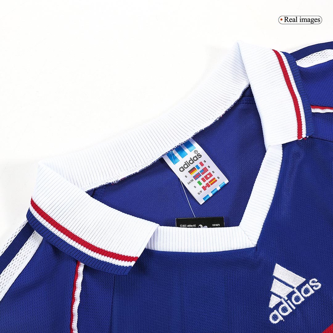 Retro Men's France Home Jersey 1998 - Image 4