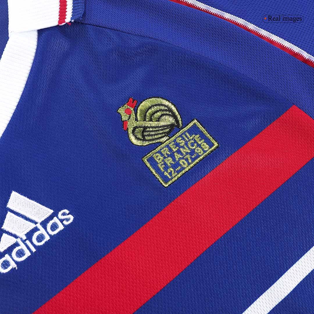 Retro Men's France Home Jersey 1998 - Image 6