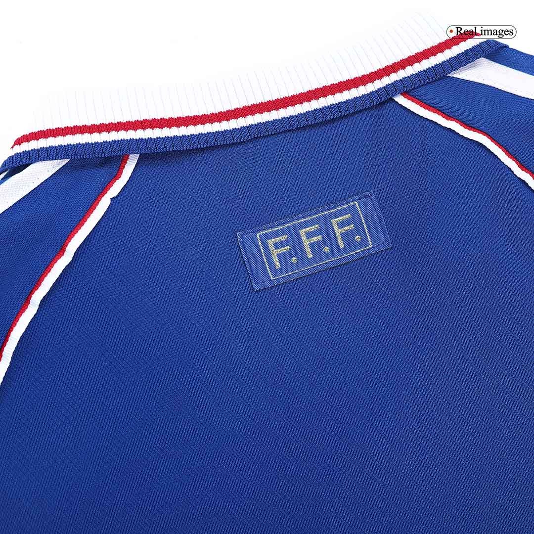 Men's Replica adidas France Home Jersey 1998 - Image 10