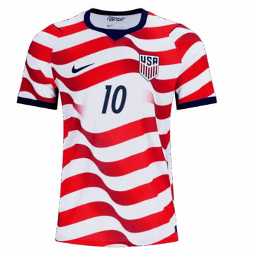 Men's Authentic Nike USMNT Home Jersey 2026 PULISIC #10