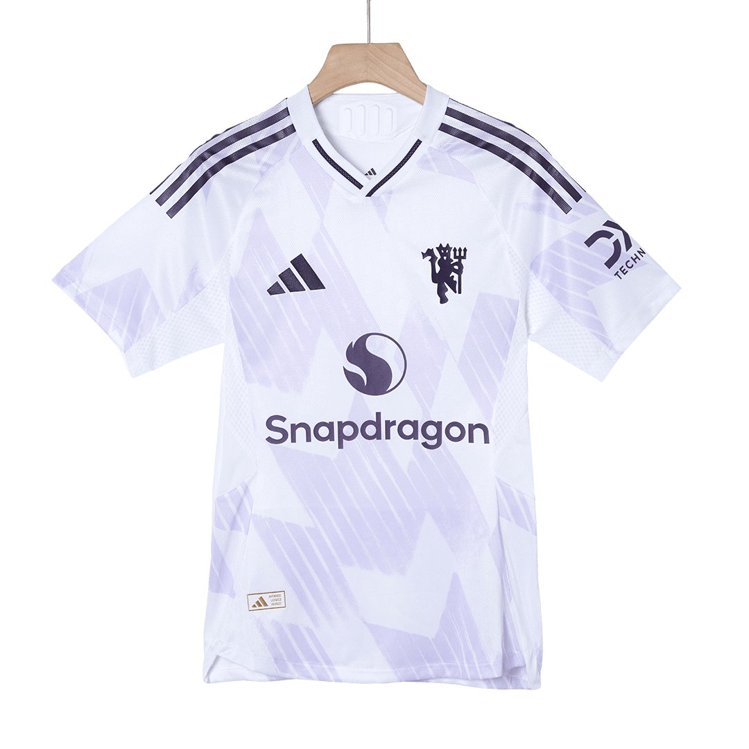 Men's Authentic adidas Manchester United Away Jersey 25/26 B.FERNANDES #8 - Image 5